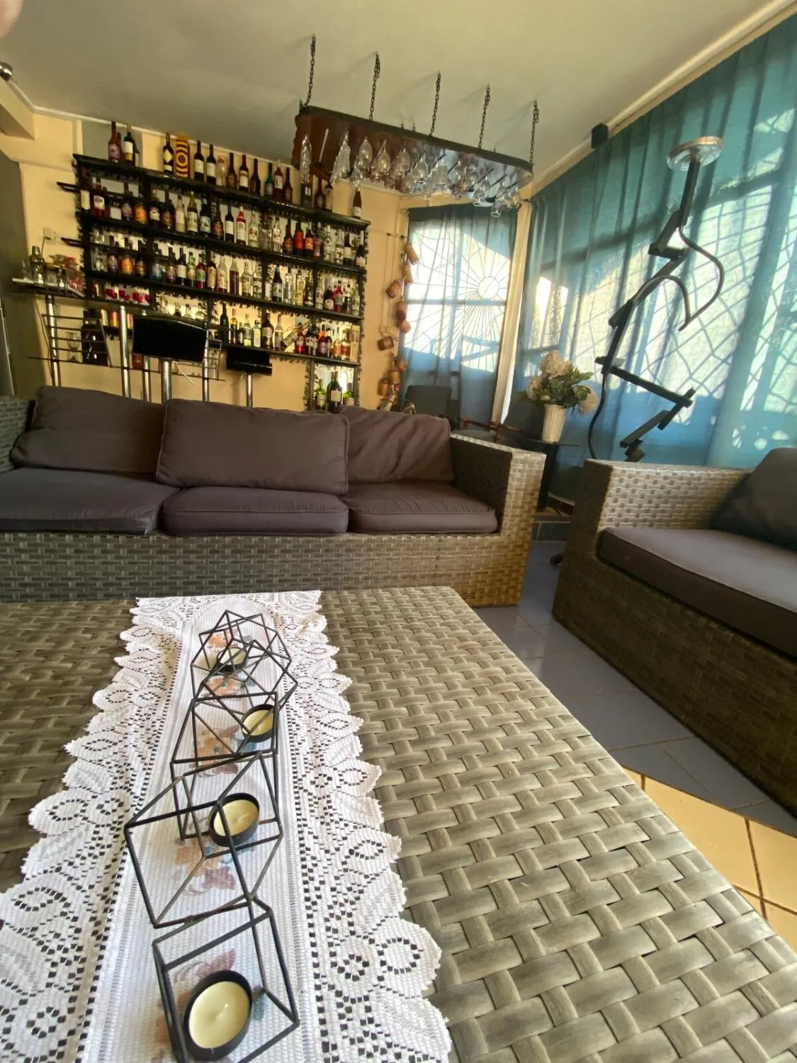 Amplia casa con piscina y vista al mar en Santo Domingo - Cabaña para 6 personas