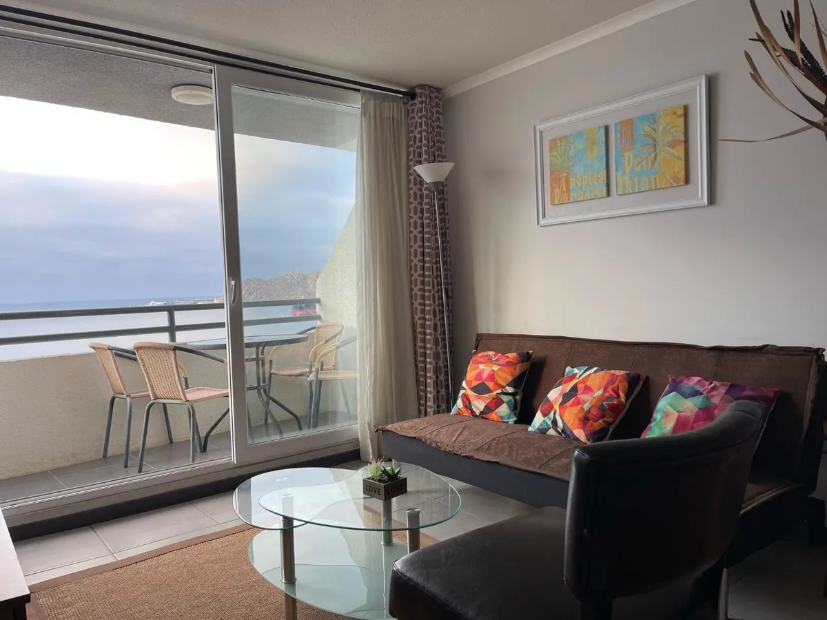 Apartamento junto a la playa - Increíble Vista en Coquimbo - Cabaña para 4 personas