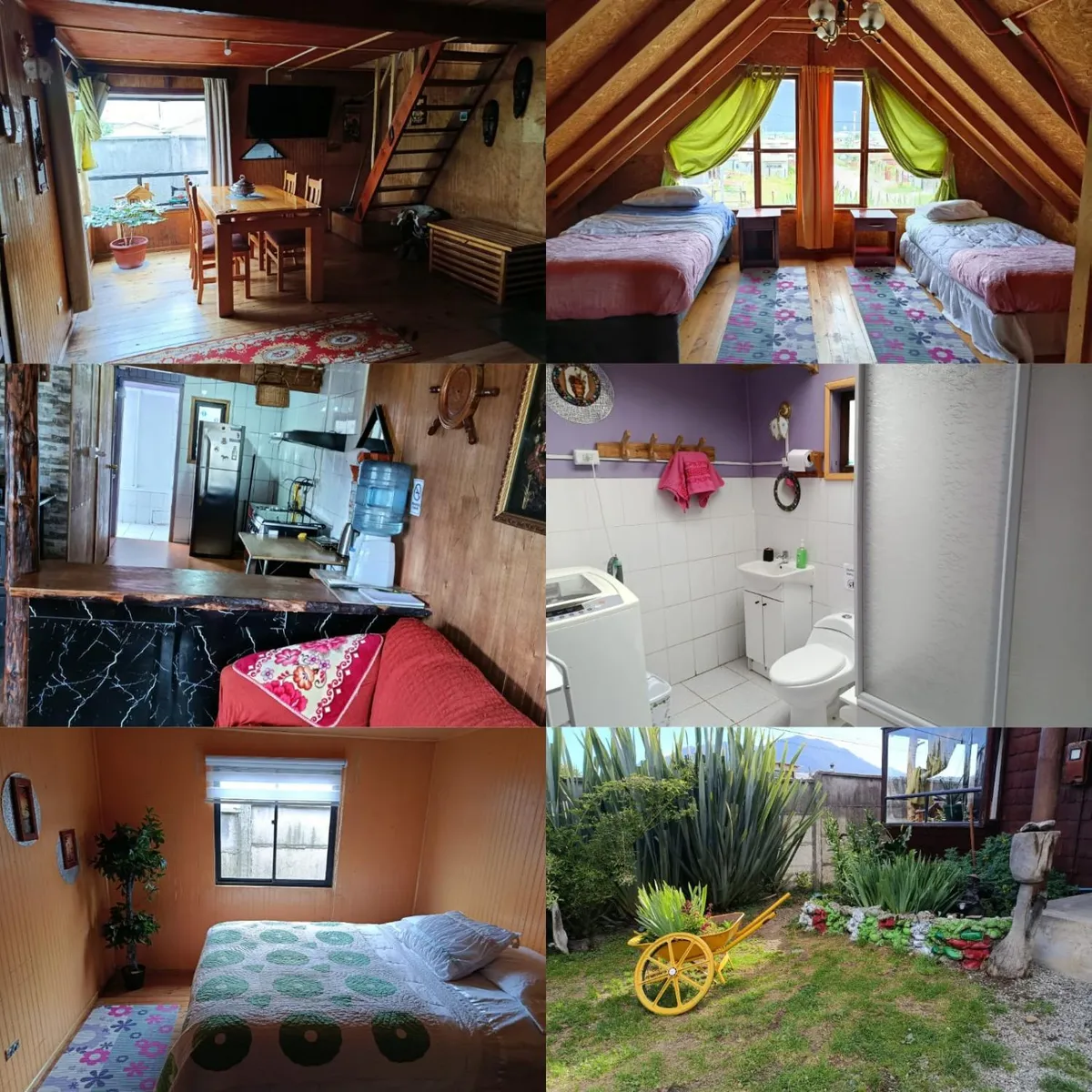 Cabaña el Alto (Hualaihué) en Hornopirén - Cabaña para 4 personas