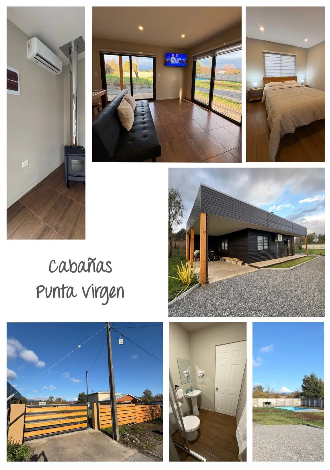 Cabañas Punta Virgen, Curacautín en Curacautín - Cabaña para 4 personas