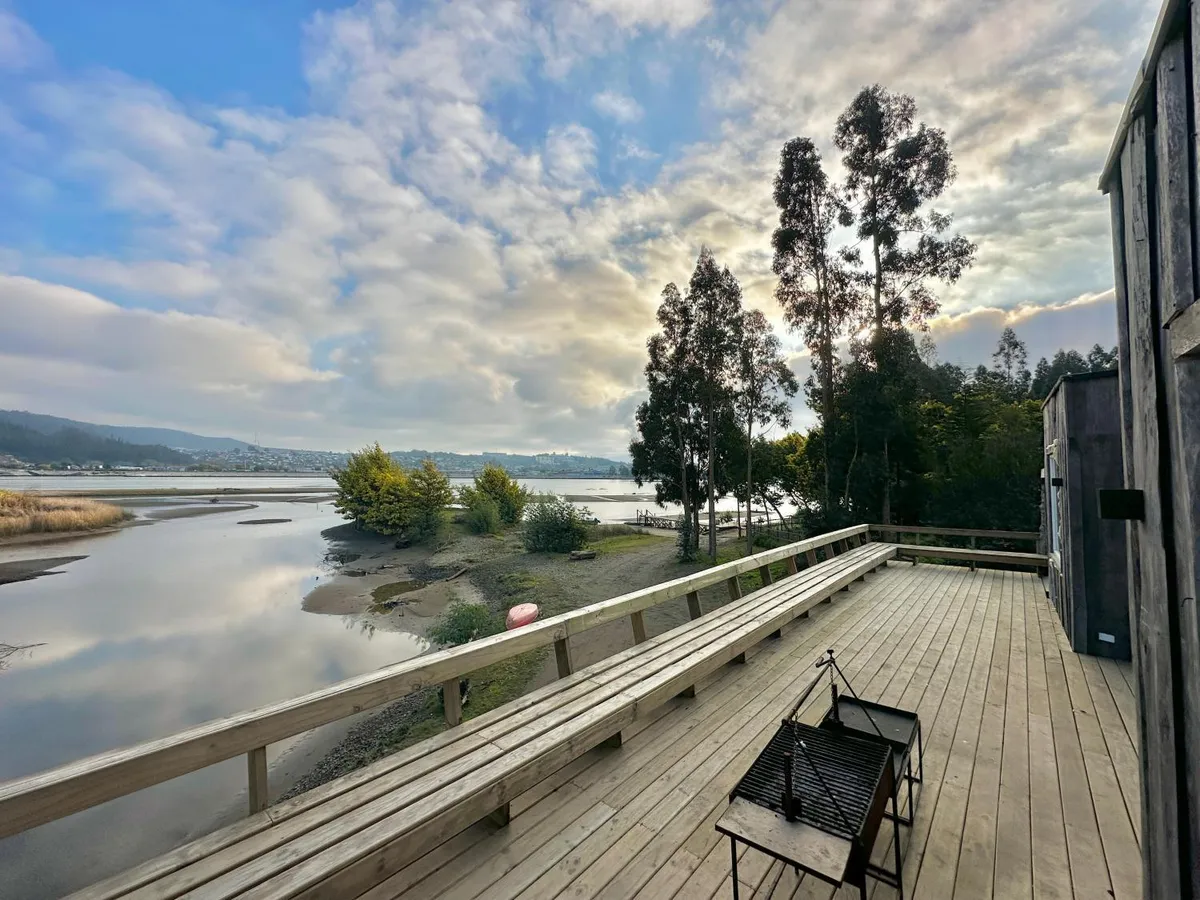 Casa en Bahía del rio Maule, naturaleza, tranquilidad, pet friendly en Constitución - Cabaña para 4 personas