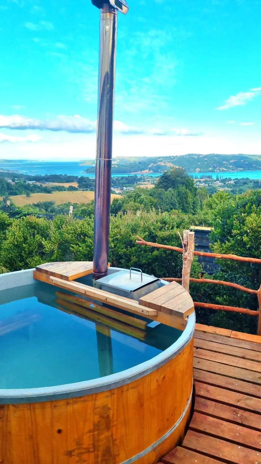 Casa en Dalcahue - DalcaMar & Tinaja Adicional en Dalcahue - Cabaña para 6 personas