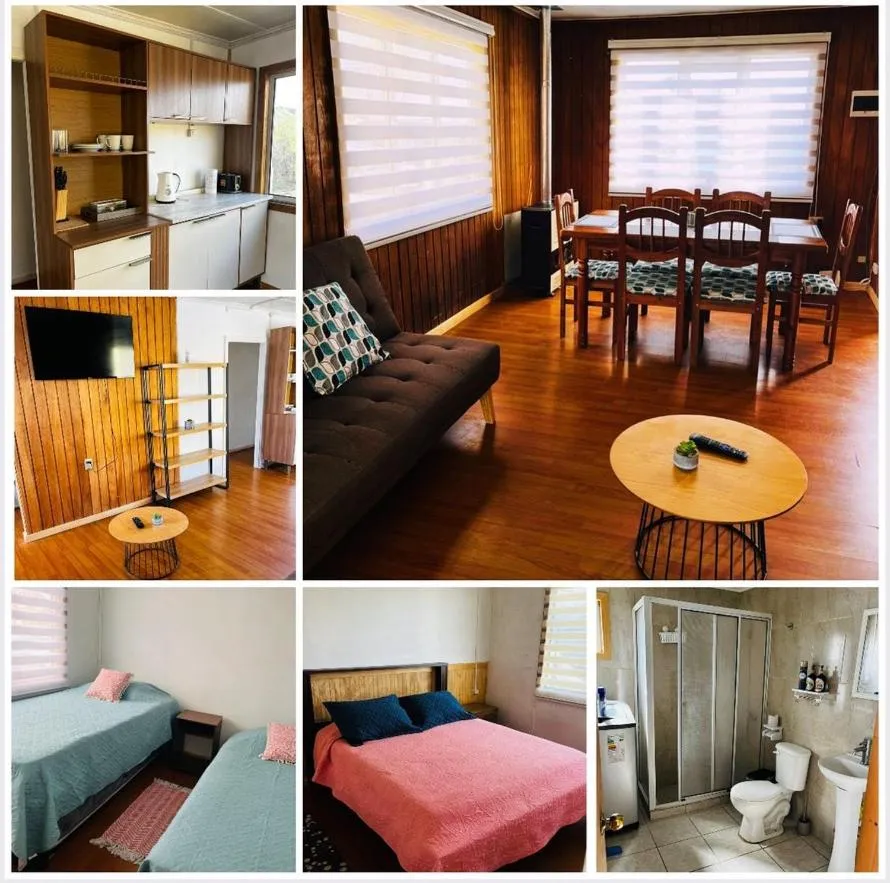 Casa Familiar Estepa Patagónica en Puerto Natales - Cabaña para 6 personas