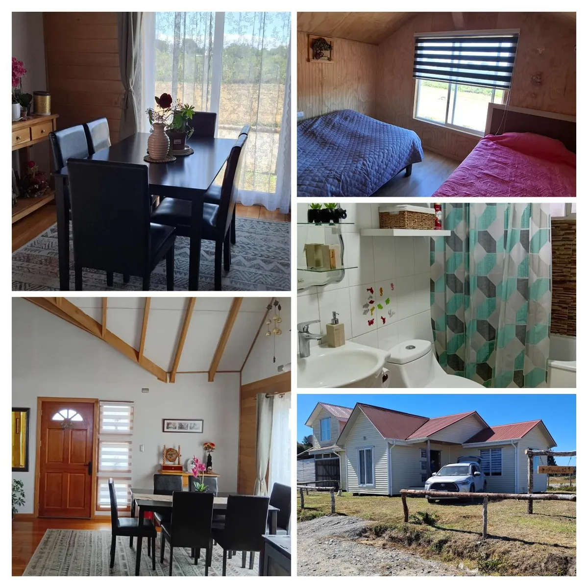 Casa Los Aromos en Ancud - Cabaña para 6 personas