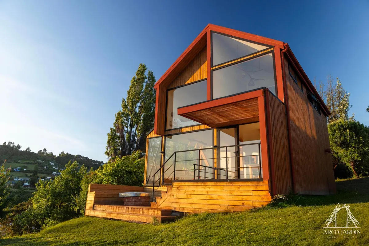 Casas Arco Jardin en Castro - Cabaña para 6 personas