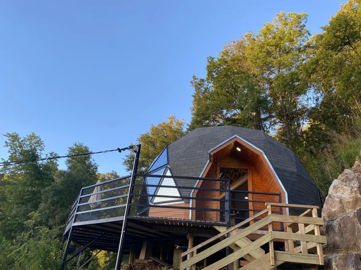 Domos Mahuida en Las Trancas - Cabaña para 6 personas