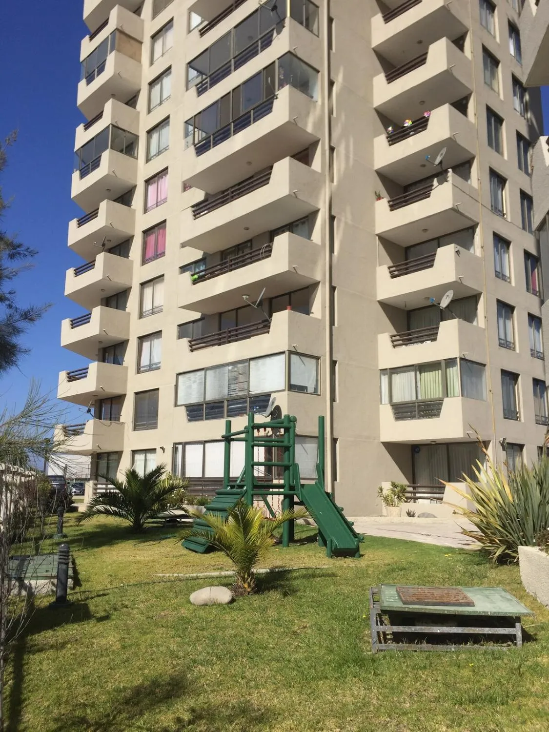 Dpto frente a la playa la Herradura con Piscina en Coquimbo - Cabaña para 6 personas