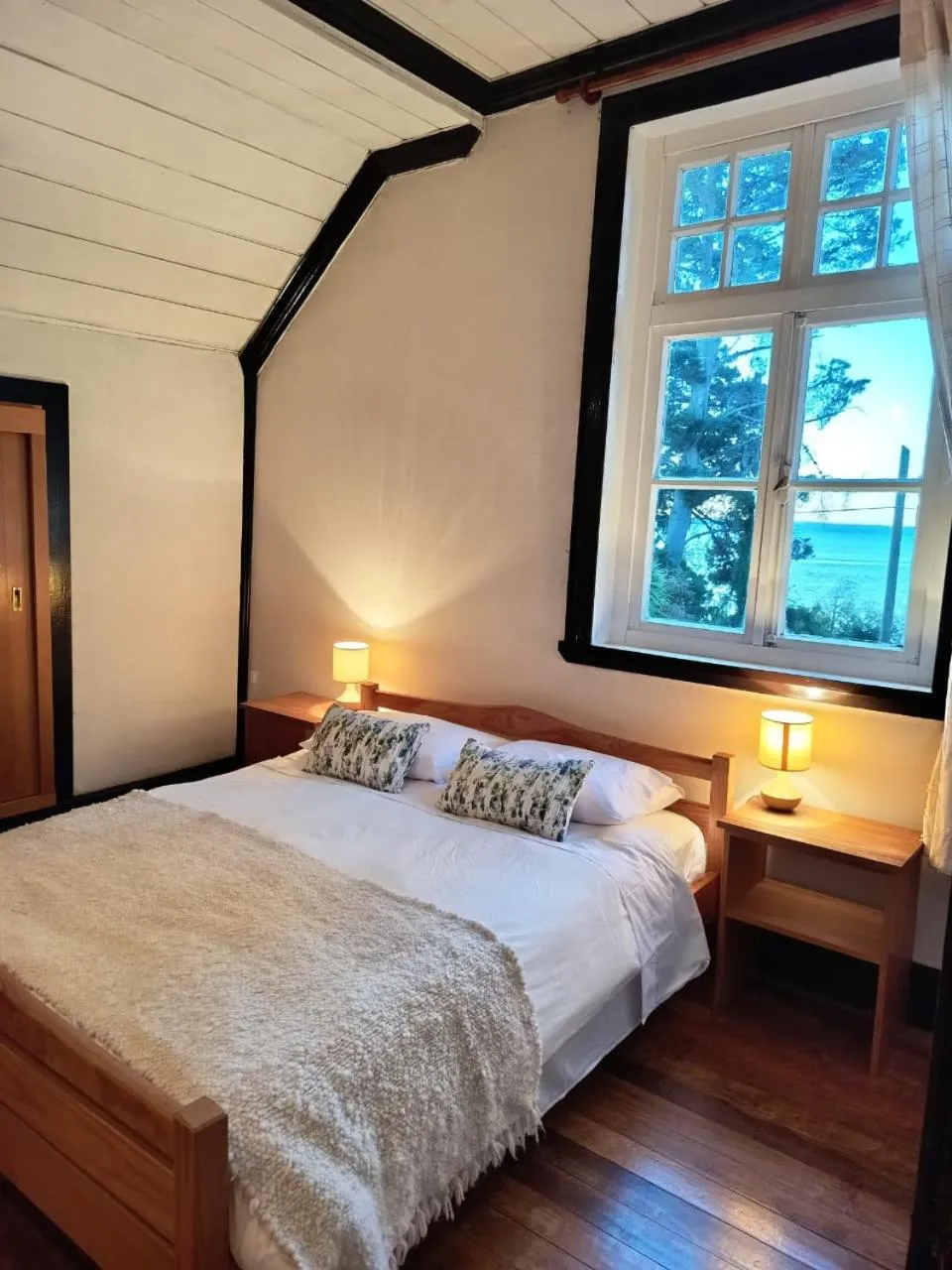 Hostal Los Riscos en Llanquihue - Cabaña para 4 personas