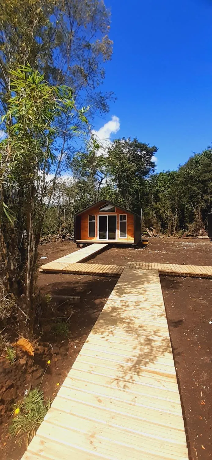 Nativo Lodge, espacio acogedor rodeado de bosque en Hornopirén - Cabaña para 4 personas