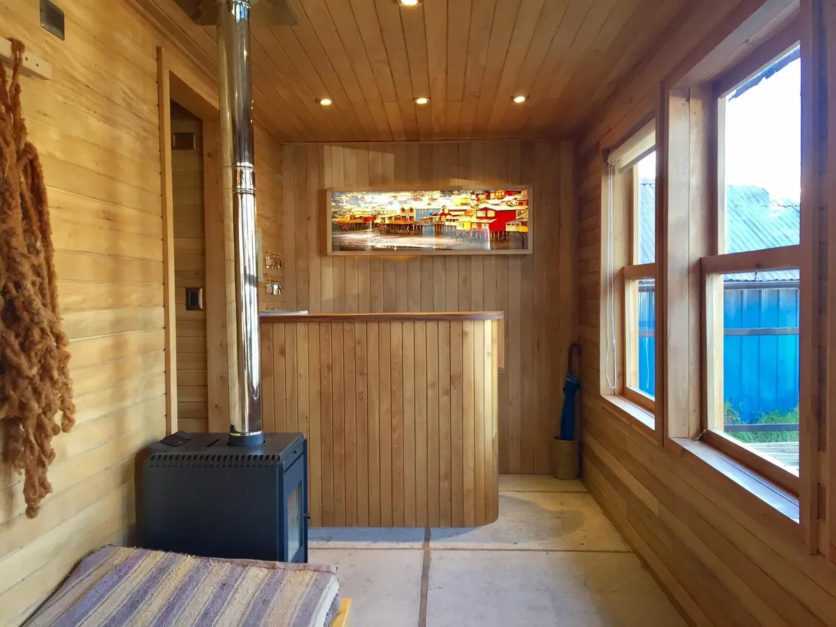 Palafito Azul Apart Hotel en Castro - Cabaña para 4 personas