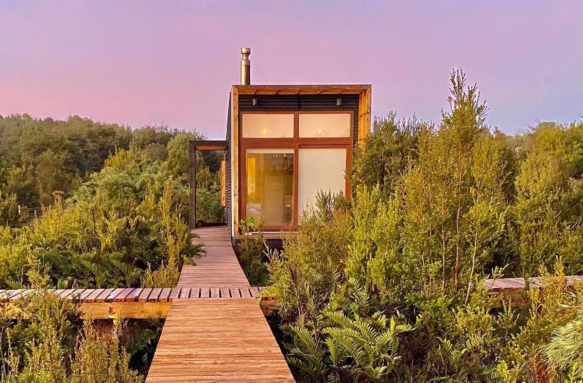 Pichi I Calbuco - Tiny house-style cabin facing the lagoon en Puerto Montt - Cabaña para 2 personas