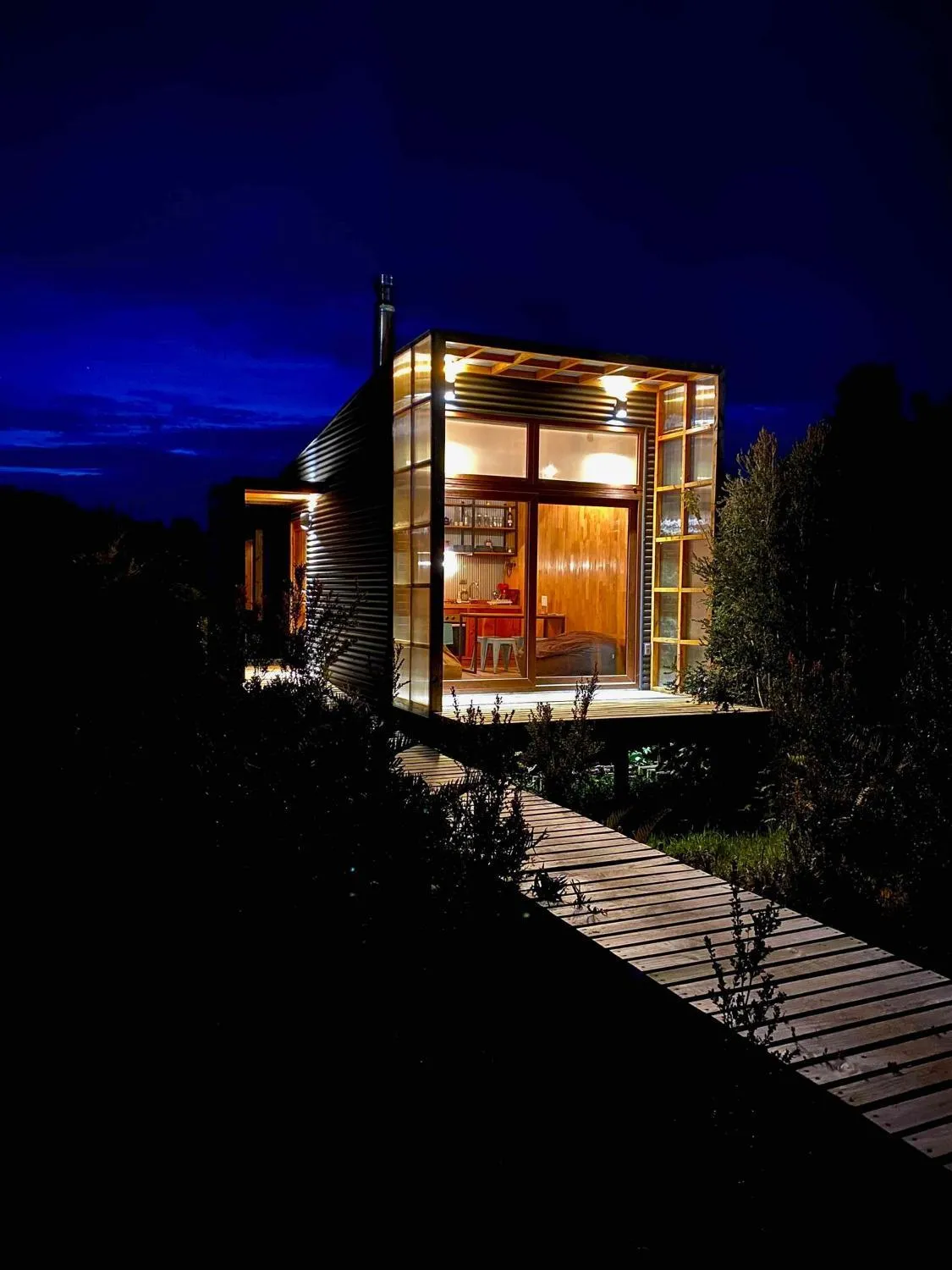 Pichi I Calbuco - Tiny house-style cabin facing the lagoon - Foto 2