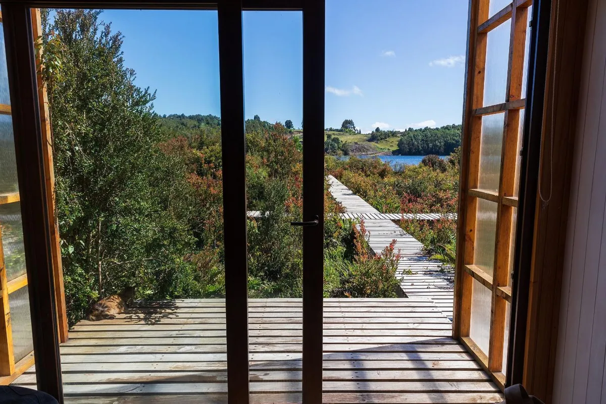 Pichi I Calbuco - Tiny house-style cabin facing the lagoon - Foto 4